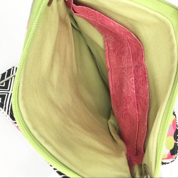 Artisan Hand Crafted Colorful Fabric Crossbody Bag NWT - Picture 7 of 13